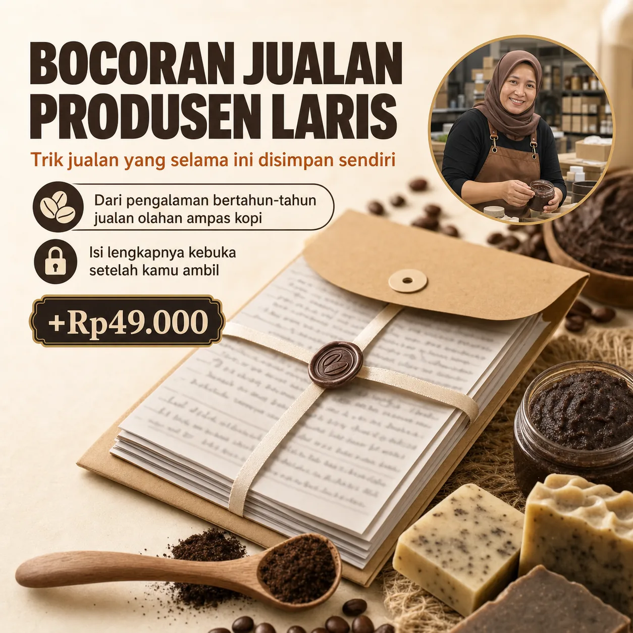 Bocoran Seller Laris - Paket Contekan Tinggal Copas